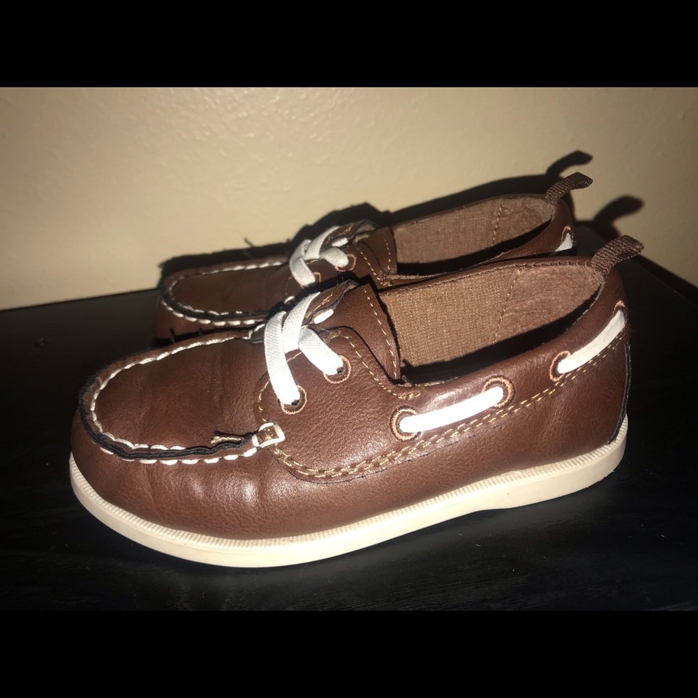 Carter’s Brown Boat Shoes
